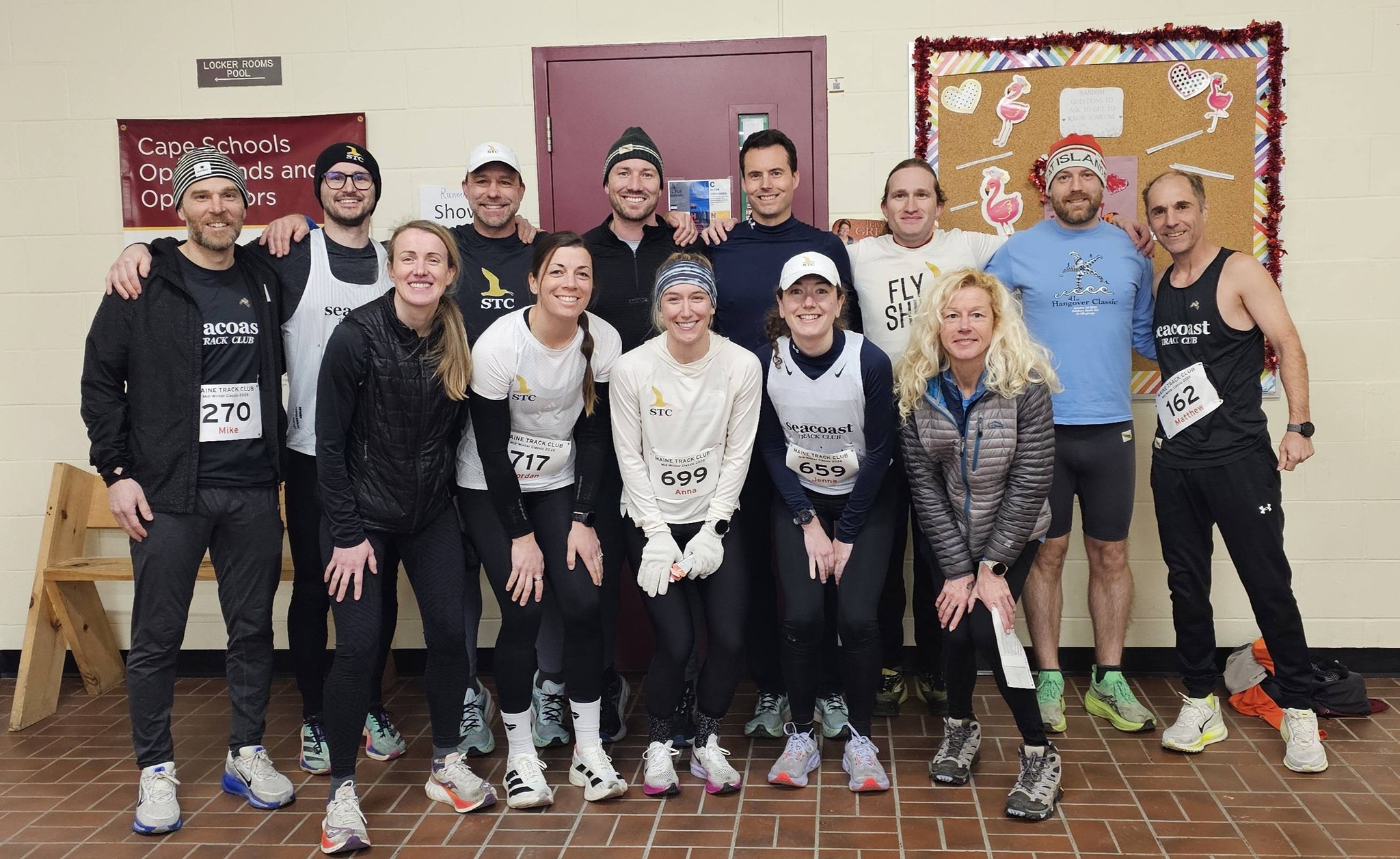 Seacoast Track Club members